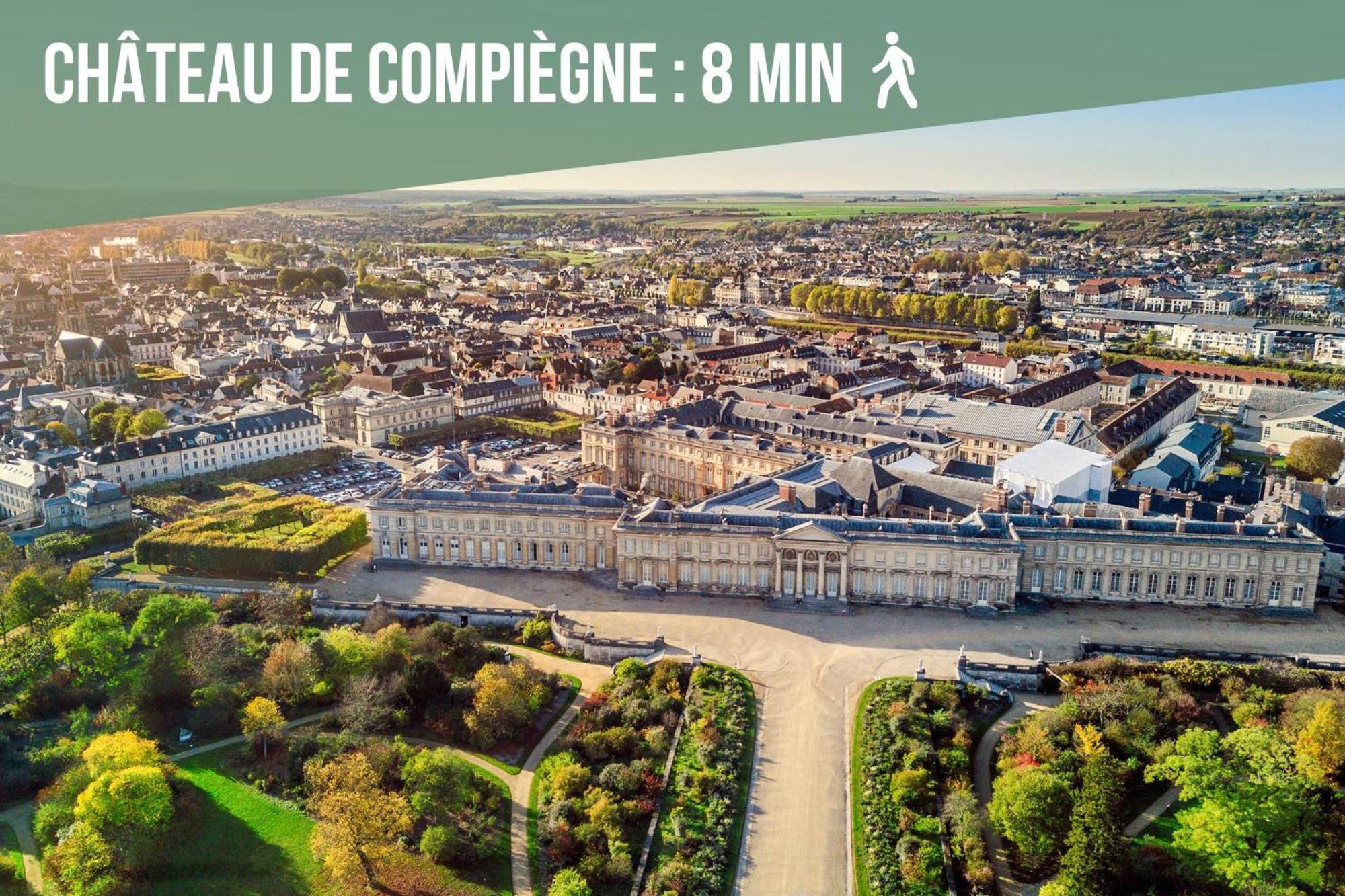 Chateau Compiegne Houses - Centre Ville Bagian luar foto